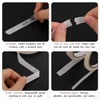 2 Pcs Nail Art Adhesive Tapes 0.5cm+1.2cm Masking Tape White