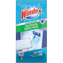 Windex 70118 WindexTM Outdoor Refill Pads 2 Count