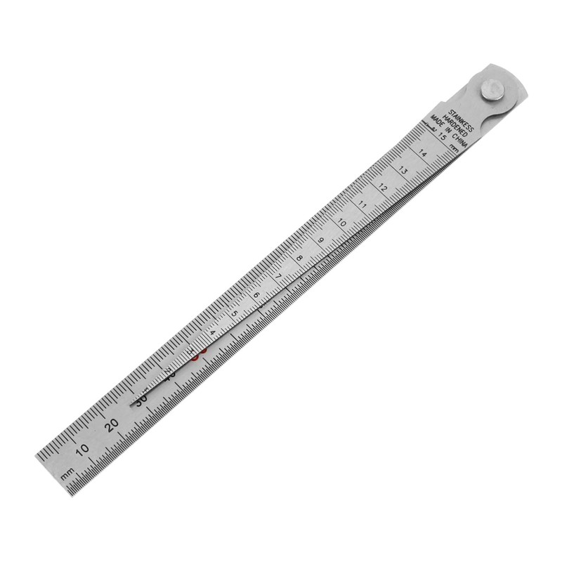 ULTECHNOVO 3sets Stainless Steel Gauge and Straight Ruler for Precision