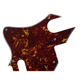 Custom For US Tele F Hole Hybrid Convertion Strat Pickup Electric Guitar Pickguard (4 Ply Red Tortoise)