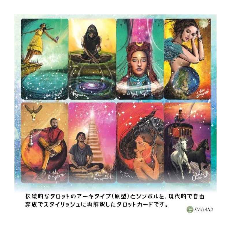Light Sears Tarot Light Seer's Tarot, English Version, Includes Japanese