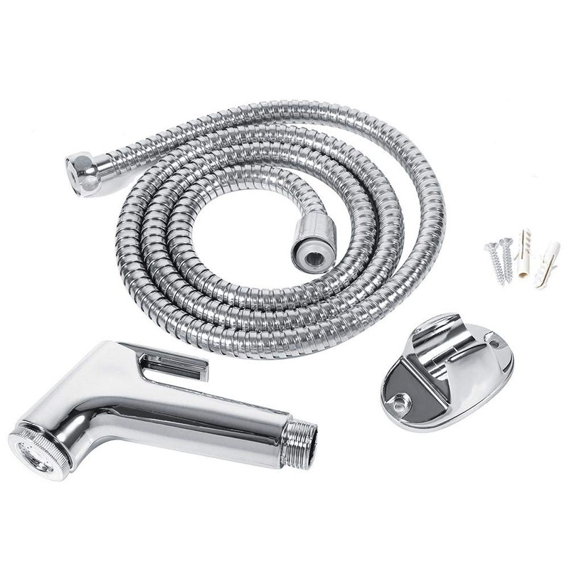 Multi-Functional Women ABS Bathroom Handheld Toilet Bidet Shower Sprayer Hose