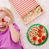 Melissa & Doug Wooden Pizza Play Food Set With 36
