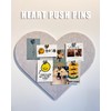 30 pcs - Heart Decorative Pins, Gold Silver Cute Pins