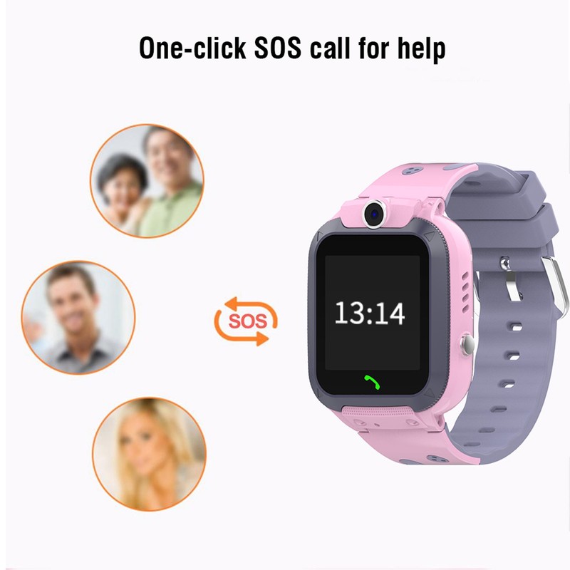 Smart Kid Touch Screen SOS Anti Lost GPS Tracking Wristwatch