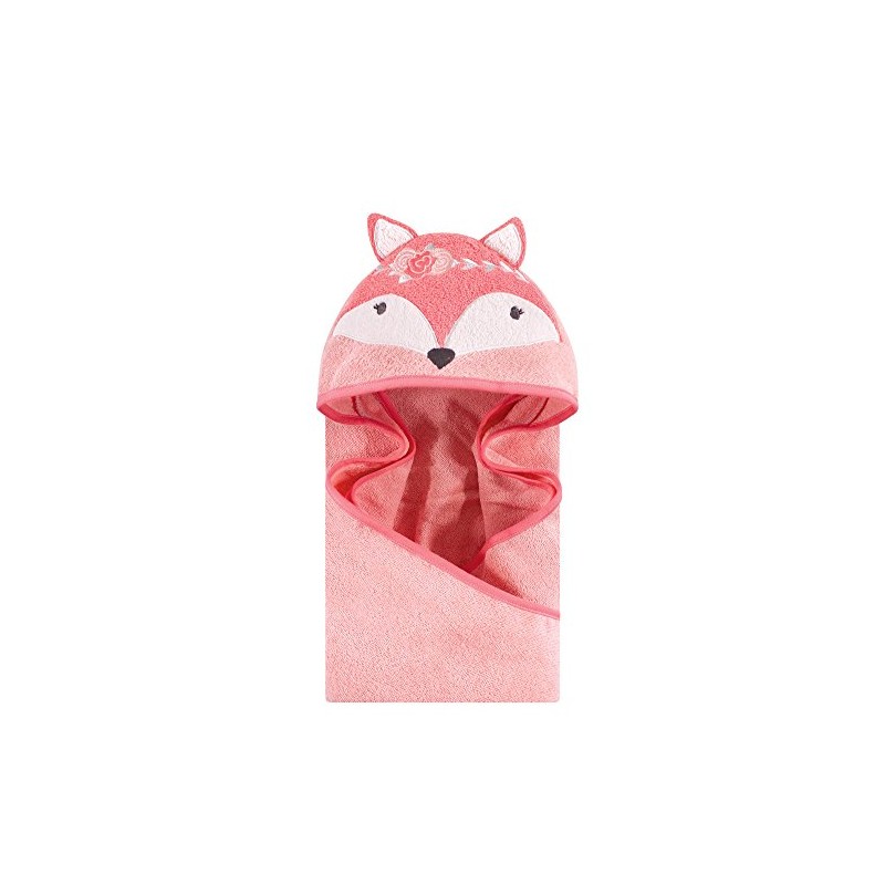 Hudson Baby - Toalla con capucha con cara de animal,