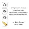 Joywayus Air Hopper Spray Gun with 4.0mm/6.0mm/8.0mm Nozzle Paint Texture