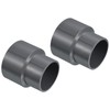 PATIKIL PVC Reduction Pipe Fitting 63 x 50 mm Straight