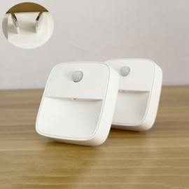2 Pack Motion Sensor Night Light, Smart LED Nightlight Plug-in with AU Plug, Warm White Color Lamp Suitable for Bedroom, Bathroom, Hallway, Kitchen, Stairs, Kids, Adults, Kids Room