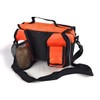 Cycling Front Bag Multiple Pockets Multi-Function with Shoulder Strap (Orange)