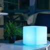 COPU 8-inch Waterproof LED Light Cube | USB Rechargeable Mood