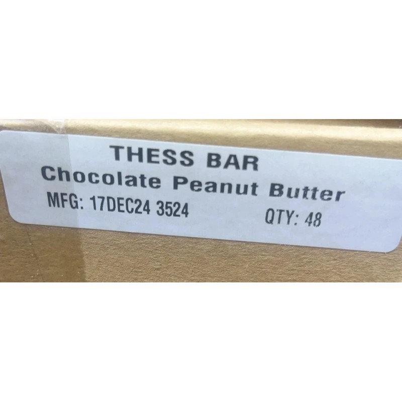 Thess Bars, Nutritious Snacks 2.22oz / 63g each (Pack of