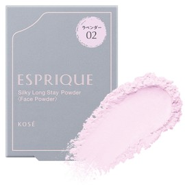 ESPRIQUE Silky Long Stay Powder 02 Lavender 0.2 oz (6 g) Refill Face Powder, Luster, Pores Moist