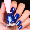 Major Dijit Quick-Dry Glitter Nagellack Blau – Ohne UV/HEMA, 10