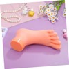 Outanaya Creative Nail Art Practice Foot Model Flexible Training Tool
