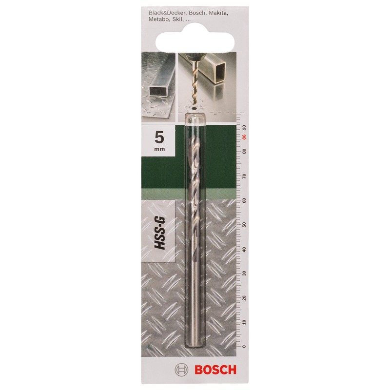Bosch Accessories Metal Drill Bit HSS-G Ground 5mm