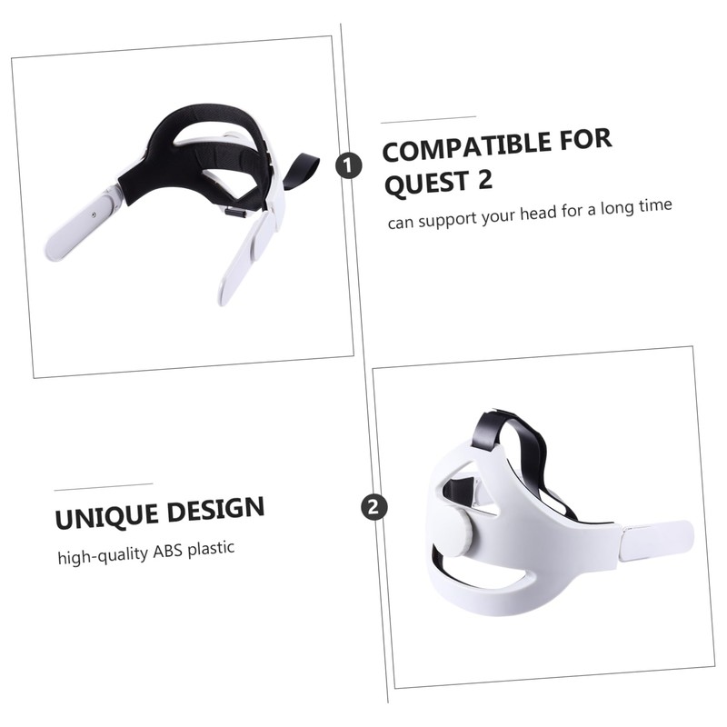 Mobestech Accessories Head Strap Vr Headset Headband Comfortable Head Cushion