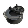 Quantfire Cast Iron Cap for Big Green Egg Dual Function
