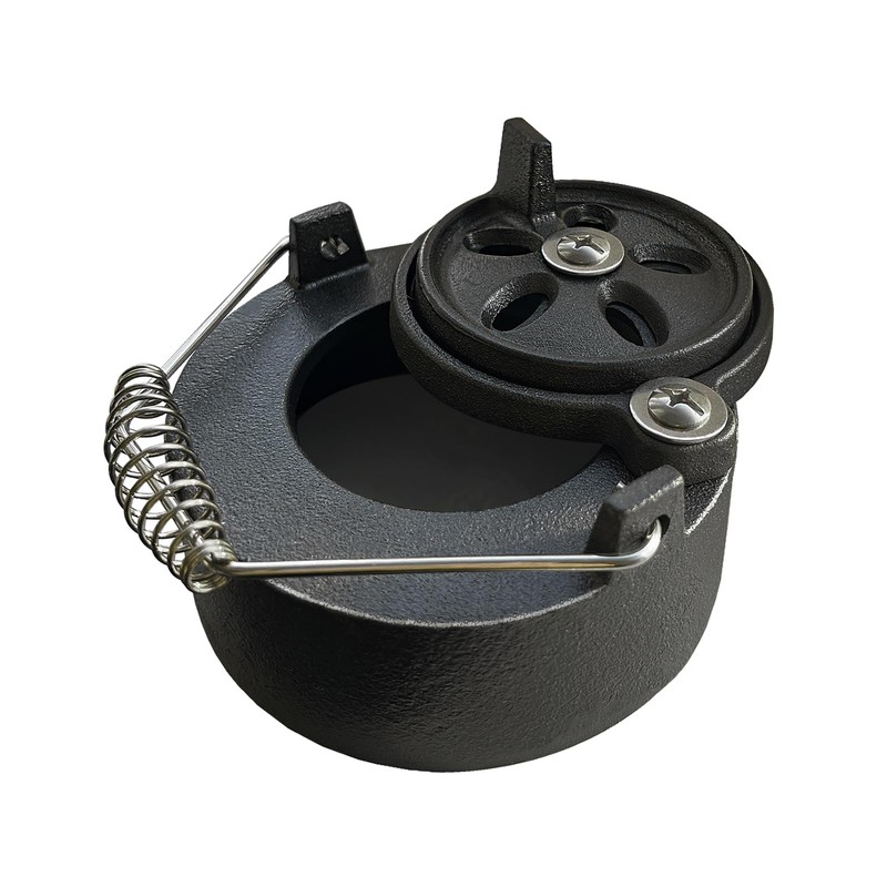 Quantfire Cast Iron Cap for Big Green Egg Dual Function