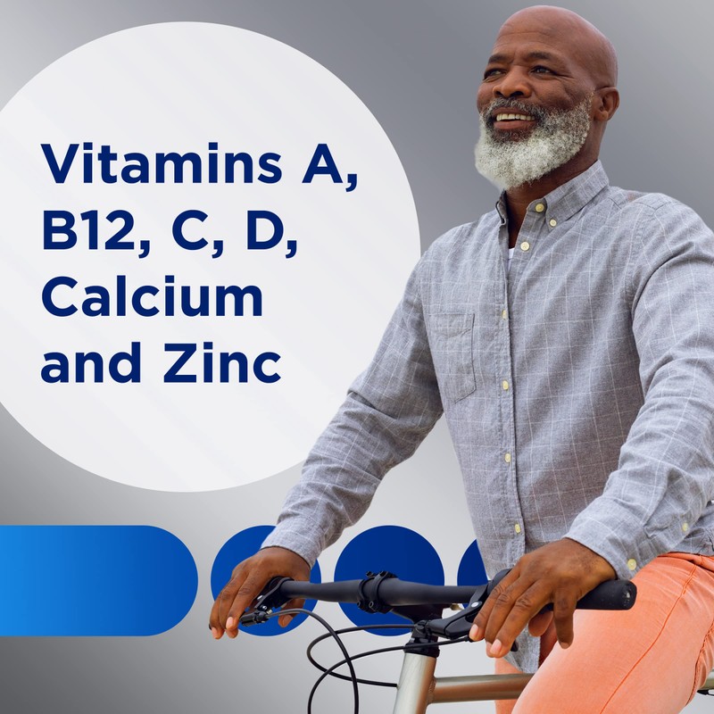 Centrum Men 50 Plus MultiGummies, Multivitamins/Minerals Gummies for Men 50+,