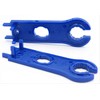 XJSXZC MC4 Solar Panel Connector Disconnecting Tool Spanners Wrench Blue