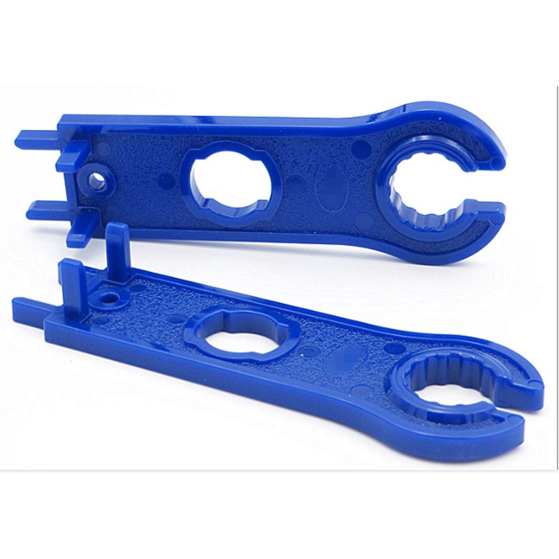 XJSXZC MC4 Solar Panel Connector Disconnecting Tool Spanners Wrench Blue