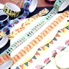 Joysoong BBQ Themed Washi Tape Set - 16 Rolls Camping