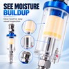 Air Compressor Water Separator Filter for Spray Guns – 1/4-Inch