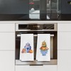 Elefeltclave Fall Chinoiserie Pumpkin Kitchen Towels, Blue and White Chinoiserie