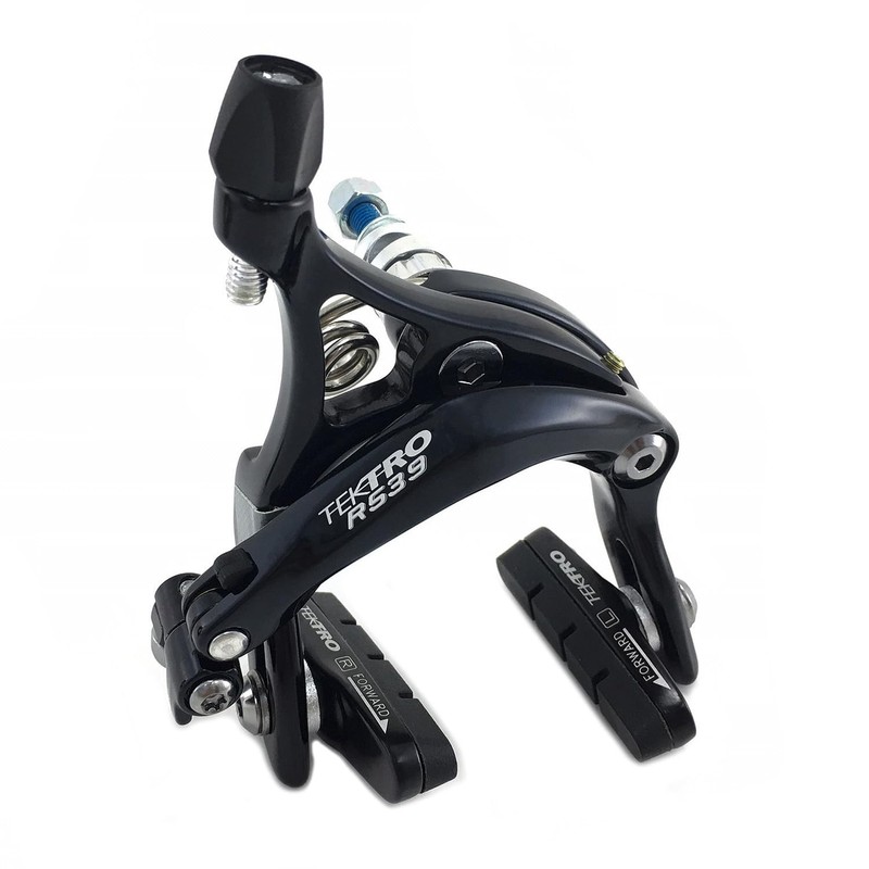 Tektro R539 Caliper Brake Set 47-59mm With QR Nutted Mount,