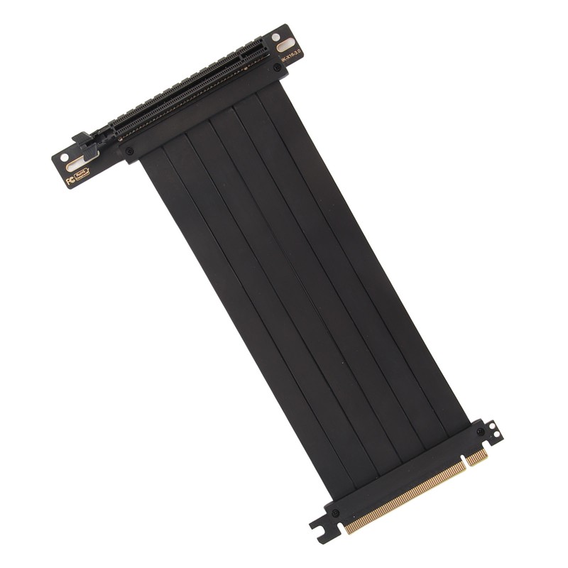 PCIE 3.0 X16 Riser Cable High Speed Flexible 90 Degree