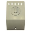 KING BKT1A K/CB Series Built-In Thermostat Kit, Single Pole, Almond