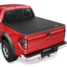 MOSTPLUS Roll-Up Soft Vinyl Truck Bed Tonneau Cover Compatible with 2004-2008 Ford F150 F-150 (Excl. Raptor Series) Styleside 8 FT-97.4 inch
