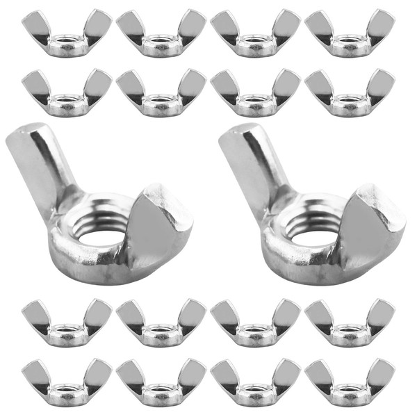 DIN 315 Wing Nut M8, Pack of 20 Stainless Steel