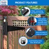 HOME MASTER HARDWARE 8 Inch T-Strap Heavy Duty Shed Door