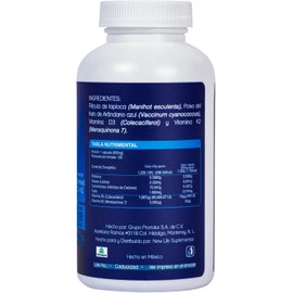 NLS Essentials D3 400 UI + K2 | 120 Cápsulas Veganas