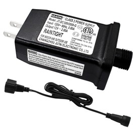 12V 2A Class 2 Power Supply Replacement LED Transformer IP44 LED Light Controller Low Voltage Transformer for Christmas String Light Inflatable Device (12V24W 1PC)