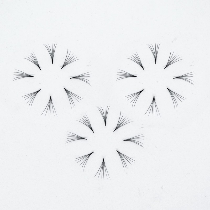 GorgeousLash 1000 Premade Lash Fans. 10D, 8D, 7D, 6D, 5D,
