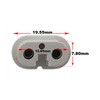 Sycamore Lighting SY7693ANW Sirius LED Strip Light, 10w, 640mm, 240v,