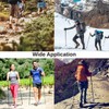 SPOTRAVEL Telescopic Trekking Poles, 2 Pack Aluminum Hiking Sticks, Lightweight