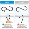 20Pcs S Hooks with Safety Buckle, 3.5 inch Heavy Duty