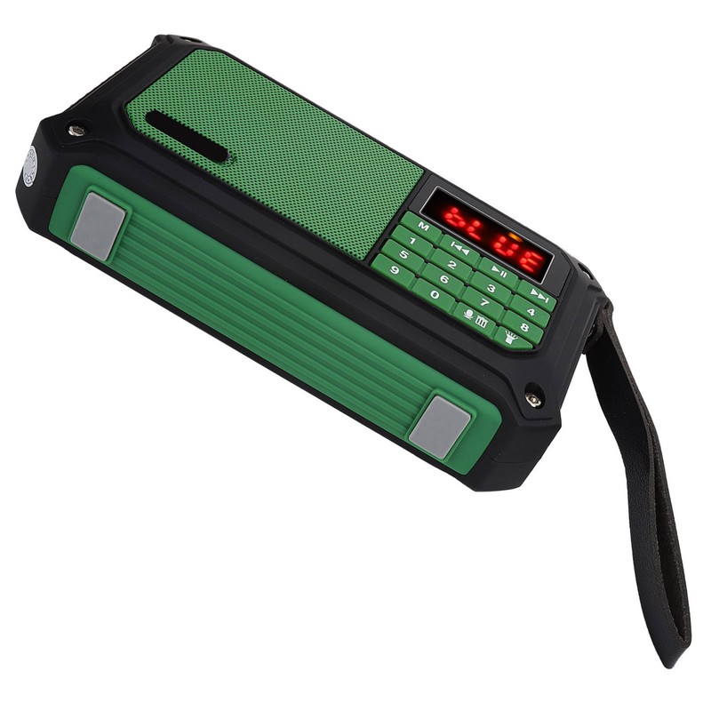 K-81 Multi function Radio Flashlight FM Radio Wireless Bluetooth Speaker