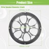 X AUTOHAUX 6" Car Speaker Grills Cover Round with Screws