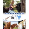 Kit De Aseo Para Caballos 13 Piezas Con Bolsa Organizadora