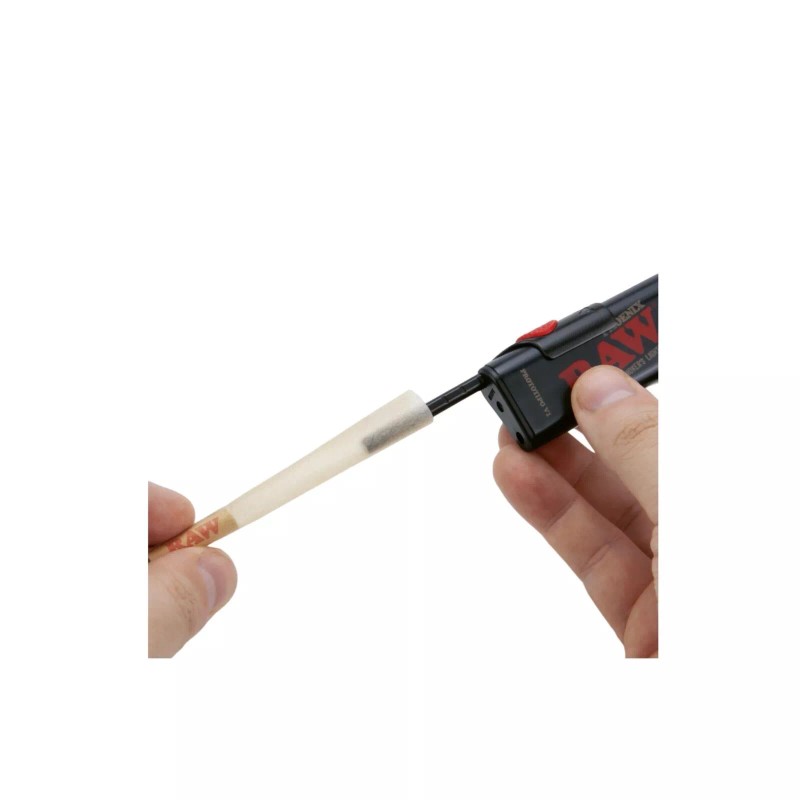 Clipper Raw BLACK Refillable full Metal Lighter+ RAW PHOENIX ULTIMATE