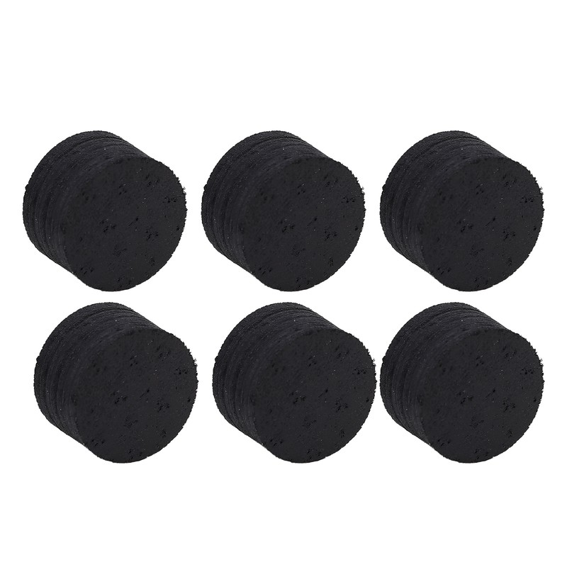 6pcs Pool Cue Tips Professional Multi Layers Billiard Pool Cue
