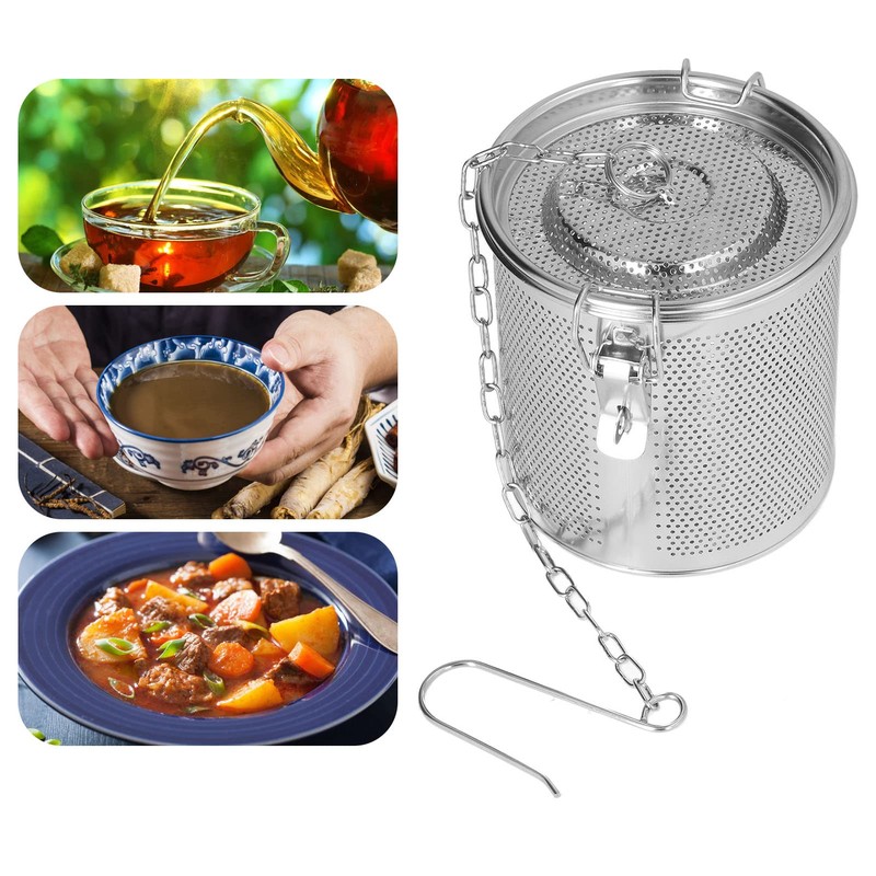 Stainless Steel Spice Bag, Tea Infuser, Multi-Purpose Spice Filter, Spice