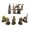 Ebros Gift Educational Prehistoric Dinosaur Miniature Figurines Collection Set of
