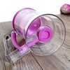 1 Pack 900ml Batter Dispenser with Handle – Handheld Graduated