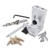 General Tools Woodworking Pocket Hole Jig Kit - All-In-One Aluminum